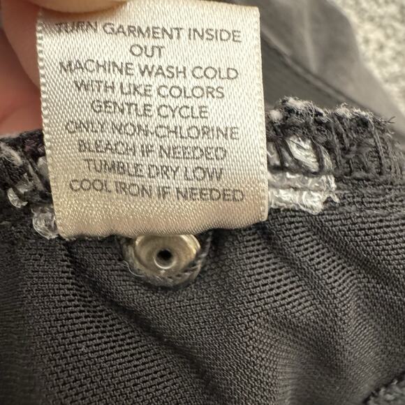 CJ Banks Plus Capri Jeans 24W Plus Slimming Embroidered Boho Tribal Festival - Picture 10 of 11